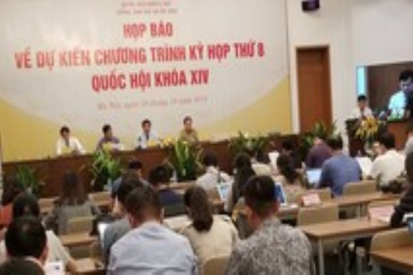 Kỳ họp thứ 8, Quốc hội Khóa XIV: Tập trung phần lớn thời gian cho công tác xây dựng pháp luật